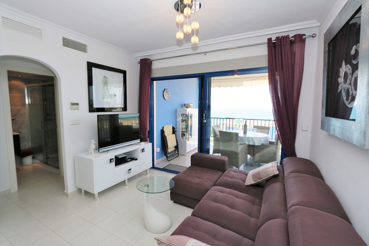 Apartment mit Meerblick in Cabo Roig