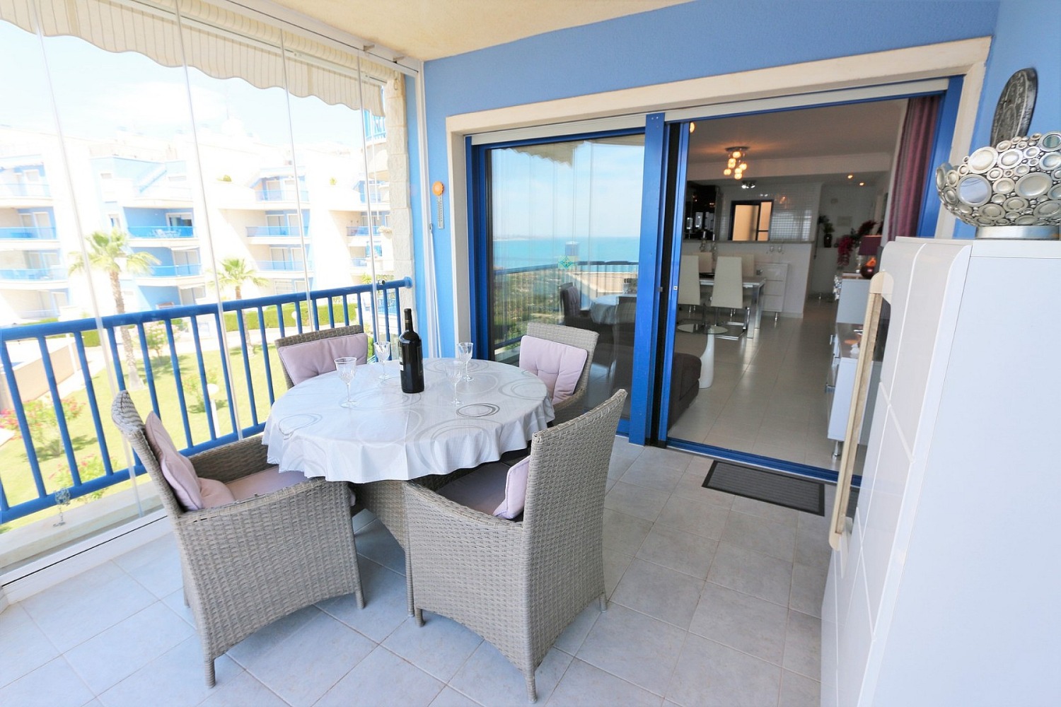 Appartamento con vista sul mare a Cabo Roig