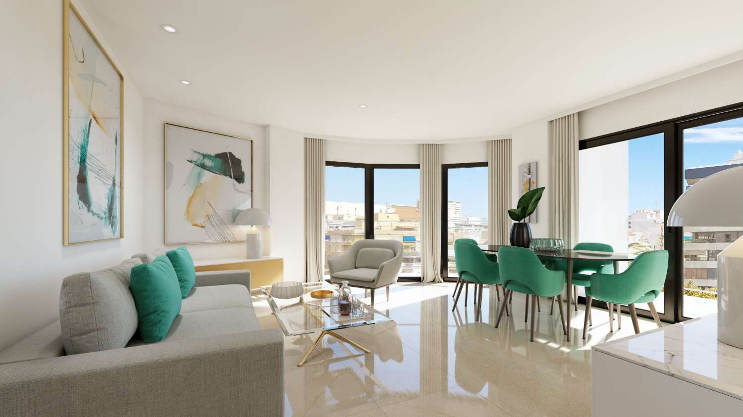Nieuw appartement in Alicante