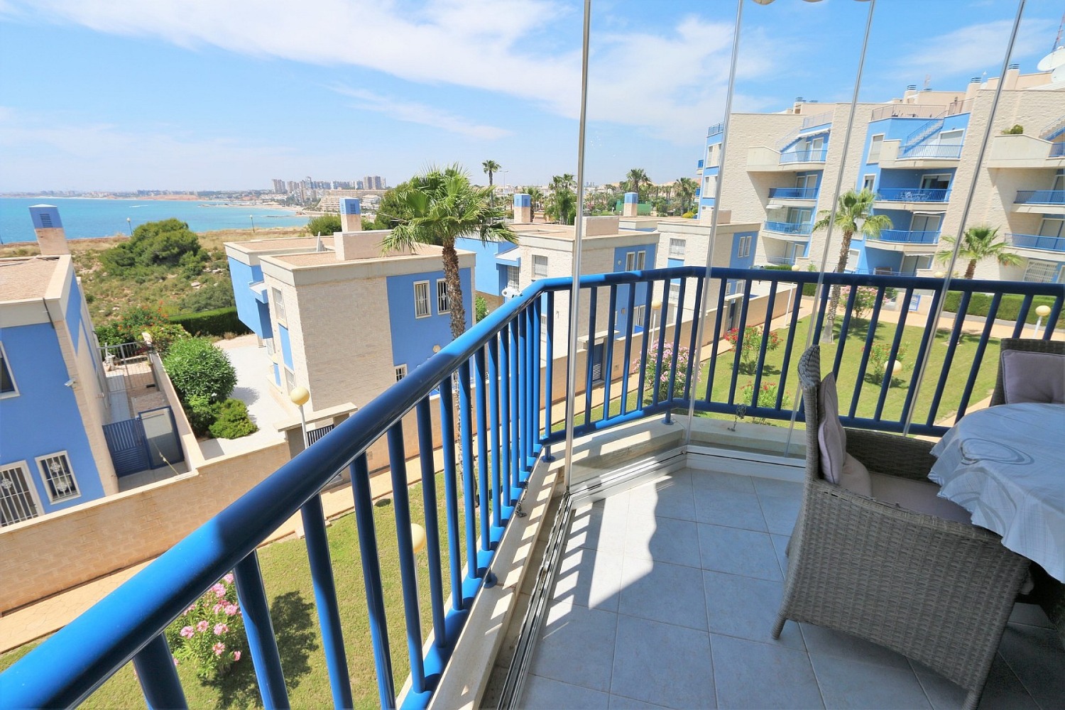 Appartement met uitzicht op zee in Cabo Roig