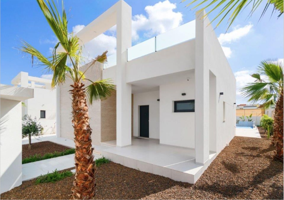 Nuova villa di costruzione a Benijàfar, Alicante