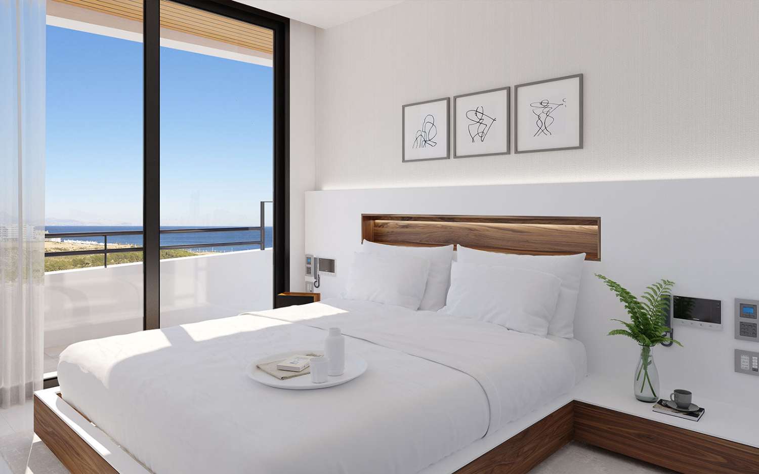 Luxe, Duplex Penthouses met uitzicht op zee gelegen nabij het strand in Gran Alacant